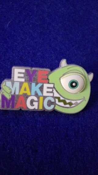 Monsters Eye Make Magic Mike Wazowski Cast Member Exclusive L E Pin/pins