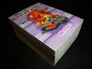 Meanie Babies 61 - Card Complete Set,  Wrapper 1998 (garbage Pail Kids/john Pound)