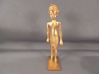 Mma Metropolitan Museum Of Art Treasures Of Tutankhamun King Tut Gold Plt Figure
