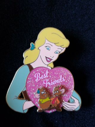 Disney Pin Cinderella Best Friends Dsf Dssh Le 400