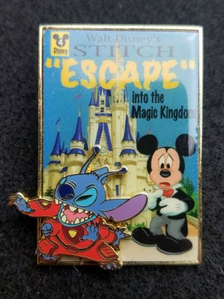 Disney Pin 33612 Wdw Le Countdown To Stitch Great Escape Attraction Openi Ai31