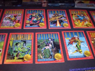 1993 Marvel X - Men Series 2 Trading Cards COMPLETE BASE SET,  1 - 100 - Skybox 3