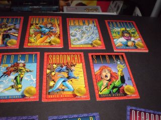 1993 Marvel X - Men Series 2 Trading Cards COMPLETE BASE SET,  1 - 100 - Skybox 4