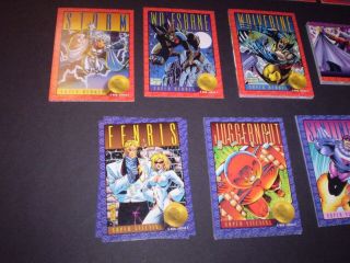 1993 Marvel X - Men Series 2 Trading Cards COMPLETE BASE SET,  1 - 100 - Skybox 5
