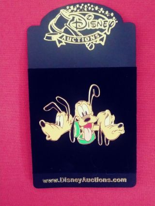 Disney - Character Profile Series - Pluto Pin On Card Le 500