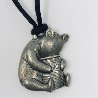 Disney Winnie The Pooh Hunny Pot Pewter Necklace