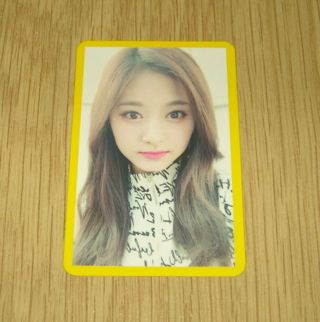 Twice 3rd Mini Album Coaster Lane2 Knock Knock Yellow Tzuyu Photo Card Official