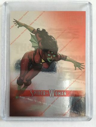Ud 2013 Marvel Now Holo - Fx Card 37 Spider - Woman