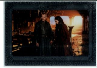 Melisandre And Stannis Silver /75 Game Of Thrones Inflexions 2019 28 Silver