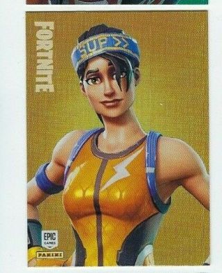 2019 Fortnite By Panini Holofoil 167 Dazzle Rare Outfit