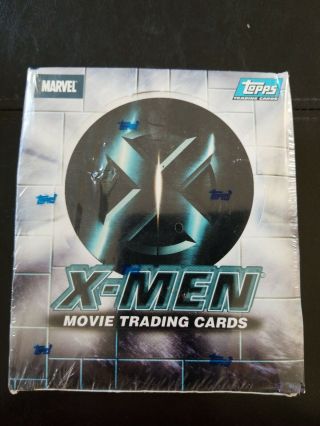 X - Men The Movie Cards - Trading Card Retail Box - Topps 2000