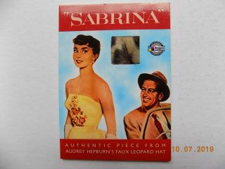 Breygent - Classic Movie Poster Prop Card - Sabrina - Audrey Hepburn - Vy1