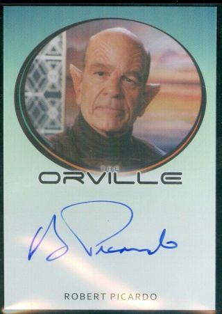 The Orville Season 1 Robert Picardo As Ildis Kitan Autograph Card