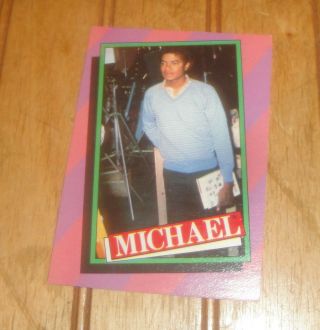 1984 Topps MICHAEL JACKSON Series 1 (33) Cards & (33) Sticker Complete Set 4