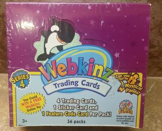 Ganz Webkinz Trading Cards Series 4 In Factory Package