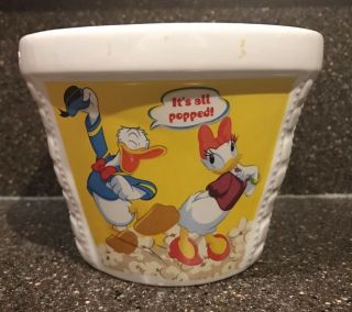Disney Mickey Mouse Minnie Mouse Popcorn Bowl Vintage & Rare