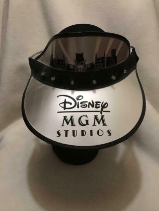 Vintage 1987 Disney Mgm Studios Light Up Visor Hat Cap