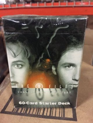 The X Files Premiere Edititon 60 - Card Starter Deck For Card Game Tcg Ccg