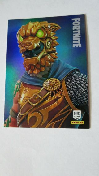 2019 Panini Fortnite Series 1 Cards Foil Legendary Outfit Battle Hound 251