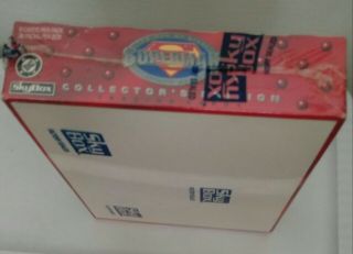 1994 Skybox Superman Collector ' s Edition Platinum Series Card Box 2