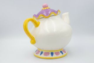 Disney Mrs Potts Teapot Cookie Jar By Treasure Craft - Beauty and the Beast Movie 4