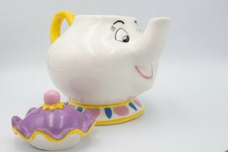 Disney Mrs Potts Teapot Cookie Jar By Treasure Craft - Beauty and the Beast Movie 6