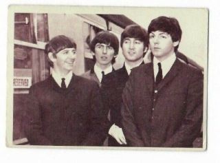 Beatles 1964 Topps A Hard Day 