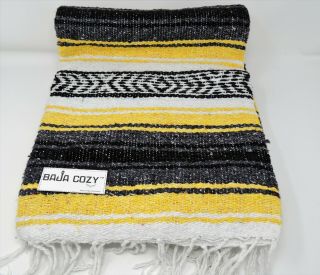 Baja Cozy™wingman ™ Mexican Blanket Baja Yellow