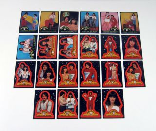 1978 Topps Mork & Mindy Sticker Set (22) Nm/mt Robin Williams