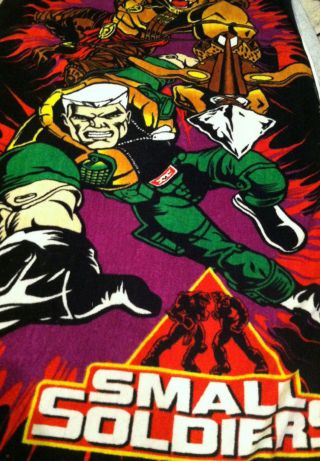 Small Soldiers Beach Towel Dreamworks Vintage Retro Movies