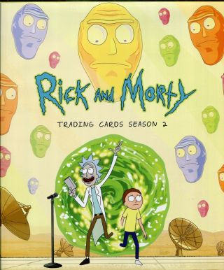 Rick And Morty Season 2 Trading Card Binder
