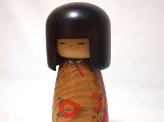 Japanese kokeshi Antique wooden Doll/26cm (10.  2inc) /Received Japan kokeshi award 2