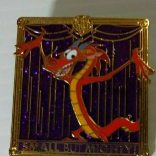 Epcot Imagination Gala Mushu Small But Mighty Disney Mulan Mystery Pin
