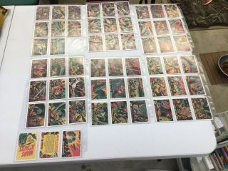 Complete Set Of Marrs Attacks Trading Cards 56 Renata Galasso Inc.