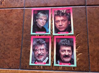 Moody Blues Vintage Rock Music Cards Rare Signed
