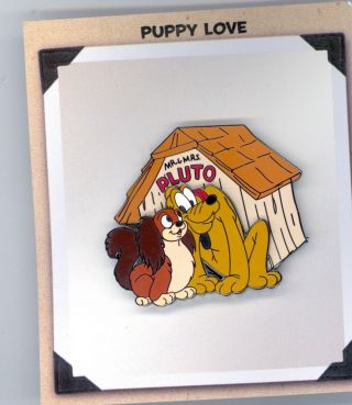 Disney Artist Choice Puppy Love Dog Pluto & Fifi The Peke Pluto 