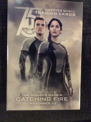 Quarter Quell Trading Cards The Hunger Games Catching Fire (2013,  Promo