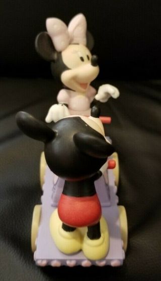 Precious Moments Disney Together We Can Do Anything Mickey Minnie Figurine EUC 5