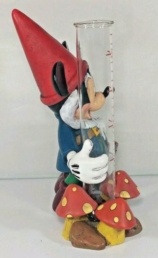 Authentic Mickey Mouse Disney Parks Flower & Garden Rain Gauge Figurine 3