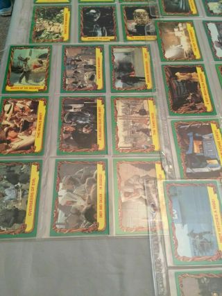 1981 Indiana Jones RAIDERS OF THE LOST ARK Topps Cards Complete 88 card set 5