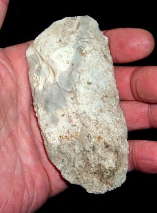 American Indian (oh) Flint Celt,  Axe,  Collectible Prehistoric Artifact