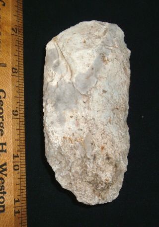 American Indian (OH) Flint Celt,  Axe,  Collectible Prehistoric Artifact 2