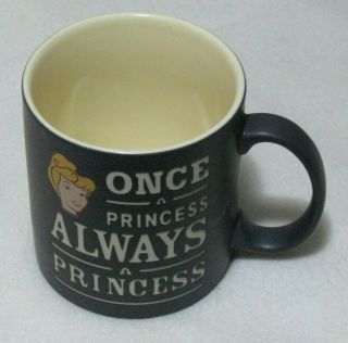 Disney Parks Cinderella Once A Princess Always A Princess Purple Coffee Mug