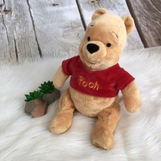 Disney Store Winnie The Pooh Plush 16 " Stuffed Bear Classic