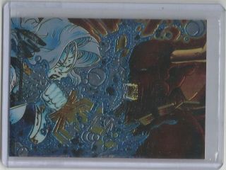 Lady Death Chromium Card 26 Signed By Brian Pulido 1994 Chaos Comics