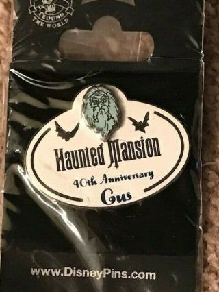 Dlr - Haunted Mansion 40th Anniversary - Cast Member - Gus Pin - Le 500