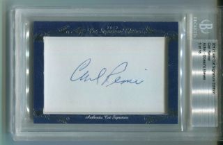 2012 Leaf Cut Signature Edition Actor Carl Reiner Auto Autograph 5/16 Bgs