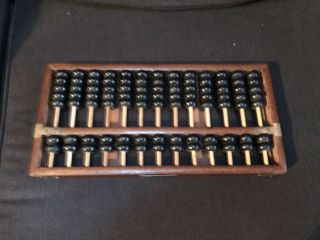 VINTAGE LOTUS - FLOWER - BRAND ABACUS 13 RODS 91 BEADS antique 3