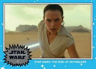 Star Wars: The Rise Of Skywalker Trailer 10 Card Limited Set Topps 2019 