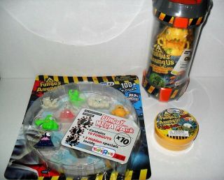 Fungus Amungus Toys R Us Toxic Chamber Yellow Superbug,  Petri Dish & Mega Pack